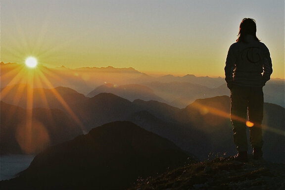 Sonnenaufgang auf der Guffertspitze ©Alpbachtal Tourismus, Bernhard Berger Sonnenaufgang auf der Guffertspitze ©Alpbachtal Tourismus, Bernhard Berger
